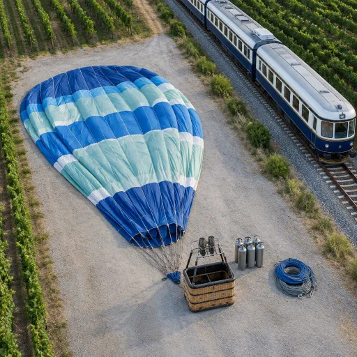Above the vines and along the rails: hot air balloons and the Wine Train for every age
